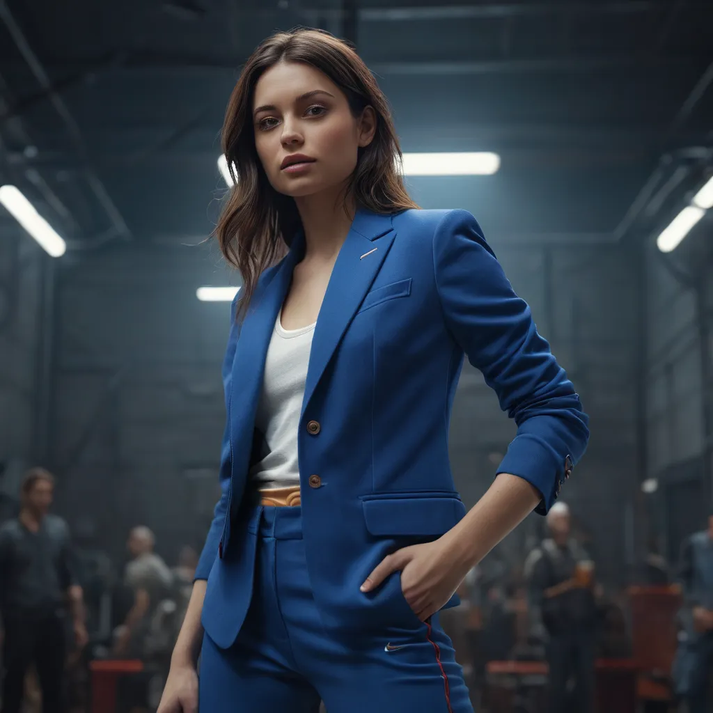 womens blue nike blazers