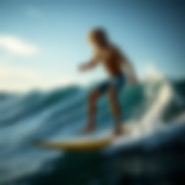 Magnificent Mastering the Art of Standing Up on a Surfboard