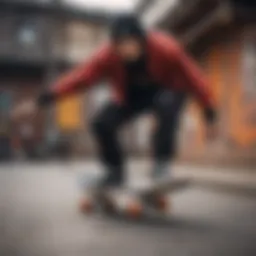 Abstract Itachi Skateboarding Fusion