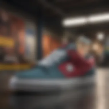 Diverse Collection of Affordable DC Skate Shoes A variety of DC skate shoes displayed together emphasizing color and style options.