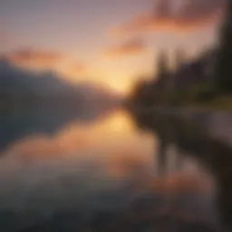 Austrian Haven B&B at Sunset