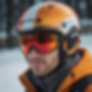 Dynamic color options available in Bern snow helmets for personal style