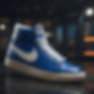 Blue Nike Blazers - A Fashion Statement