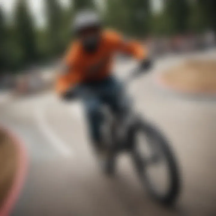 High-Speed BMX Track