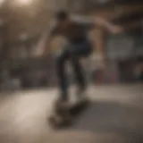 Dynamic Skateboarding Trick