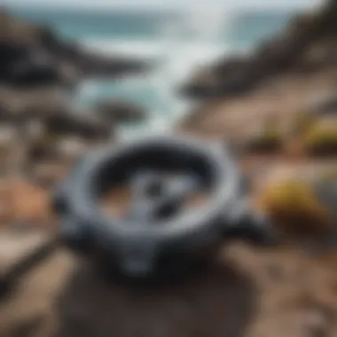 Essential Coasteering Gear Essential coasteering gear laid out for adventure preparation