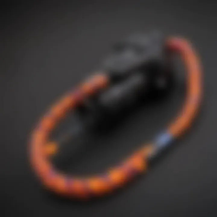 Colorful Paracord Lanyard with Quick Release Buckle
