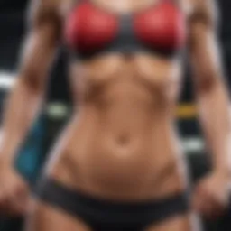 Sculpted Abdominal Muscles