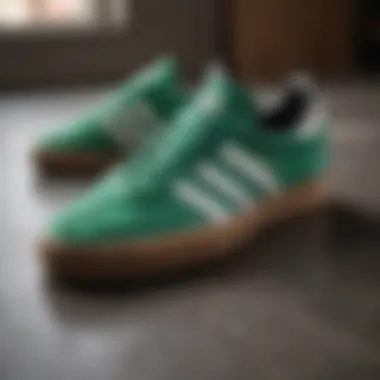 Cutting-edge design of adidas Matchbreak Super Green shoes