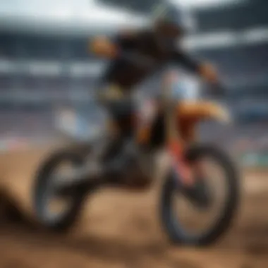 Cutting-Edge Supercross Bike