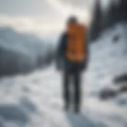 Dakine Snow Gear Backpack in Action