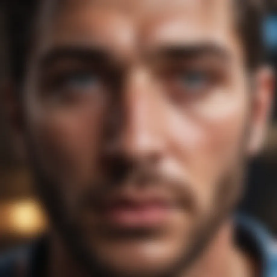 Mesmerizing Abstract Portrait