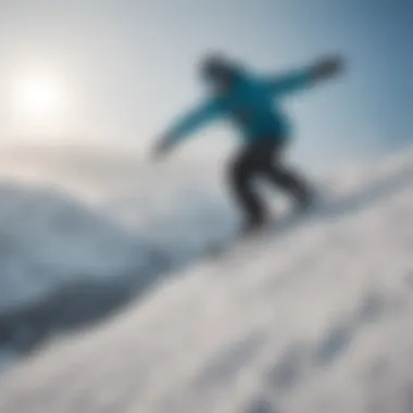 DC Focus snowboard in action on a snow-covered slope