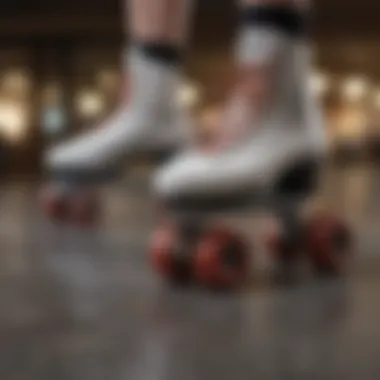 Dynamic roller skate design enhancing agility and speed