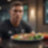 Professional soccer player's personalized meal plan