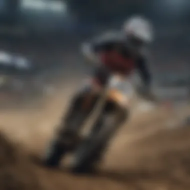 Unleashing Power and Speed Dynamic Rider in Action