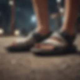 Elegant Nike Sandals with Striking Design