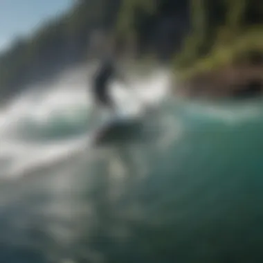 Thrill Seekers Embracing Motorized SUP Enthusiasts enjoying a motorized SUP experience