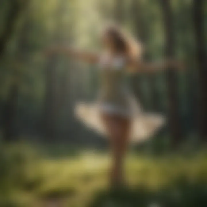 Ethereal Dancers Amidst Nature's Canvas