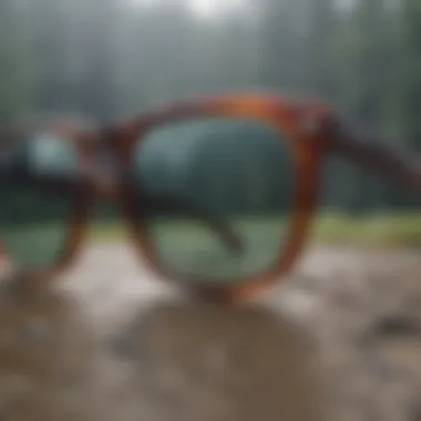 Performance enhancement through polarized wayfarer lenses