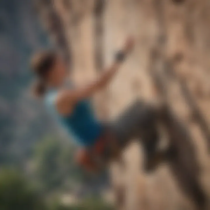 Expert Top-Rope Climber at The Spot Denver