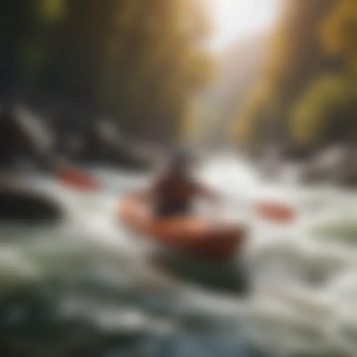 Thrilling Kayaking Adventure in Wild Rapids