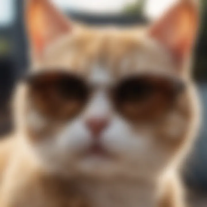 Vintage-Inspired Sunglasses with Cat-Eye Frames