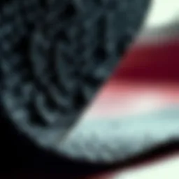 Close-up view of darkroom griptape showcasing its texture and grip.