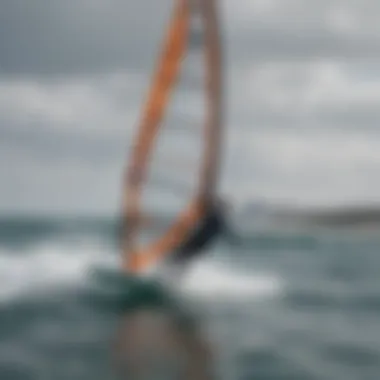 Graceful Windsurfing Performance