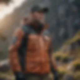 Adventure-ready Gerry jacket in rugged terrain