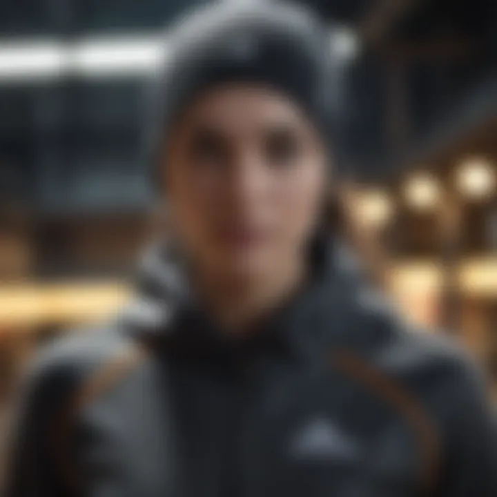 Adidas Hoodie Featuring Advanced Moisture-Wicking Technology