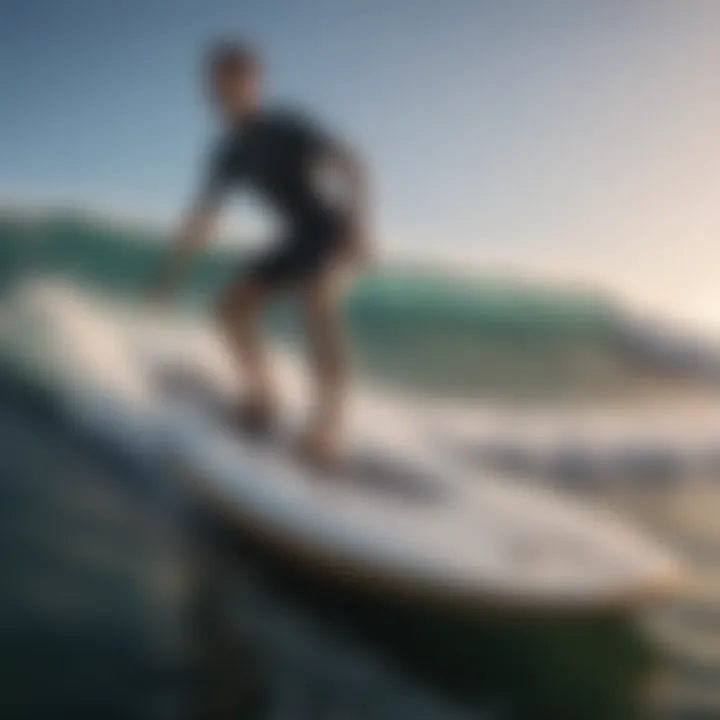 Technological components of a motor powered surf board