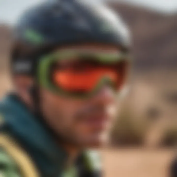 Pit Viper sunglasses in action during an extreme sports event