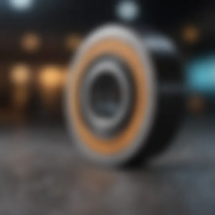 Comparison of different types of skate bearings