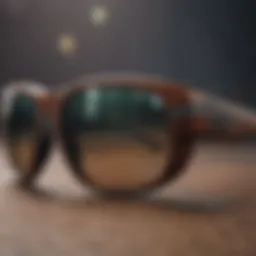 Sleek design of Ripcurl sunglasses showcasing advanced technology