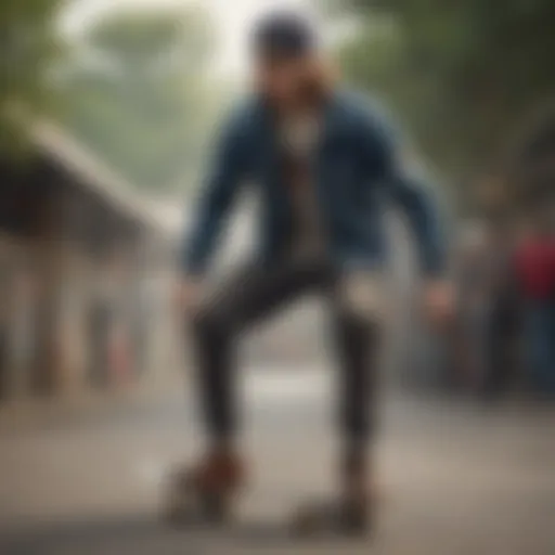 Vintage skate fashion showcasing the roots of skate culture.