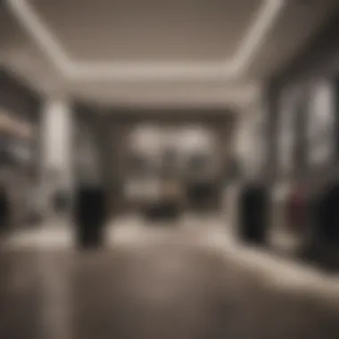 Modern Chic Fashion Boutique Modern chic fashion boutique with minimalist interior
