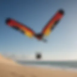 Cabrinha Switchblade kite soaring in the sky