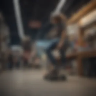 Zumiez's Impact on Skate Culture A stylish Zumiez storefront inviting skateboard enthusiasts