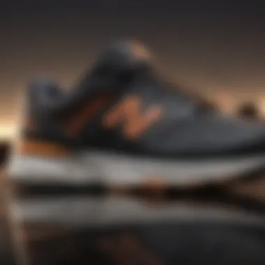 Side profile of New Balance Foy highlighting its streamlined design.