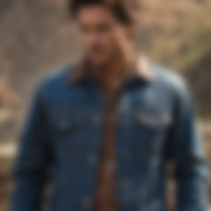 Vintage-inspired ruggedness of Wrangler Hero Denim Jacket