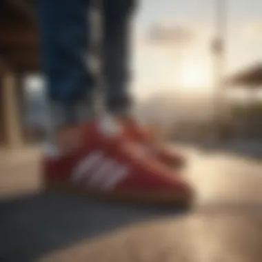 Extreme Sports Enthusiasts Choice - adidas Gazelle Skateboarding Shoes