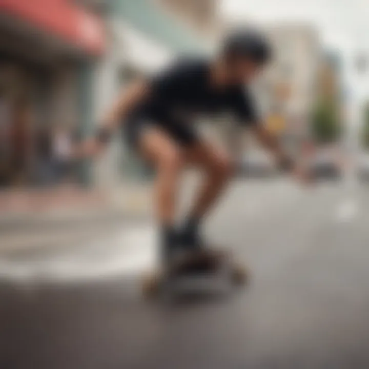 Fluidity and Speed in Dance Longboarding