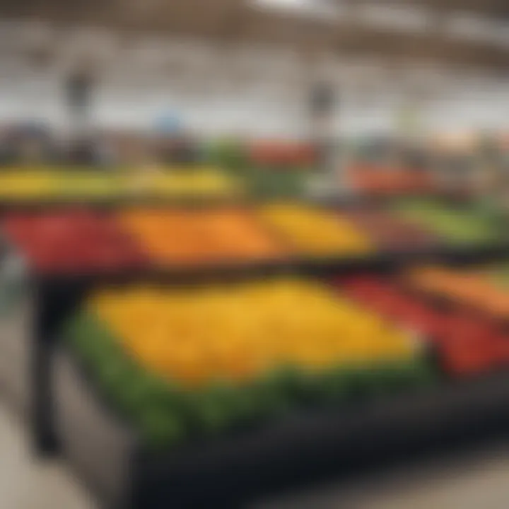 Fresh Produce Section at Walmart on Vine Street