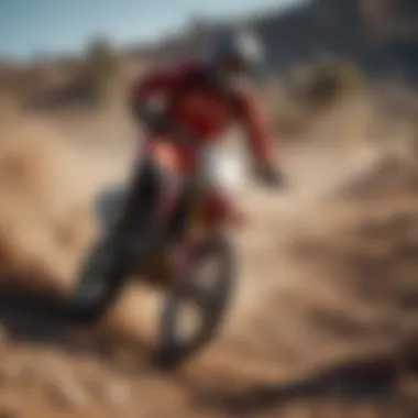 High-Speed Enduro Race in Challenging Terrain High-Speed Enduro Race in Challenging Terrain