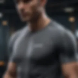 Innovative fabric technology in a t-shirt