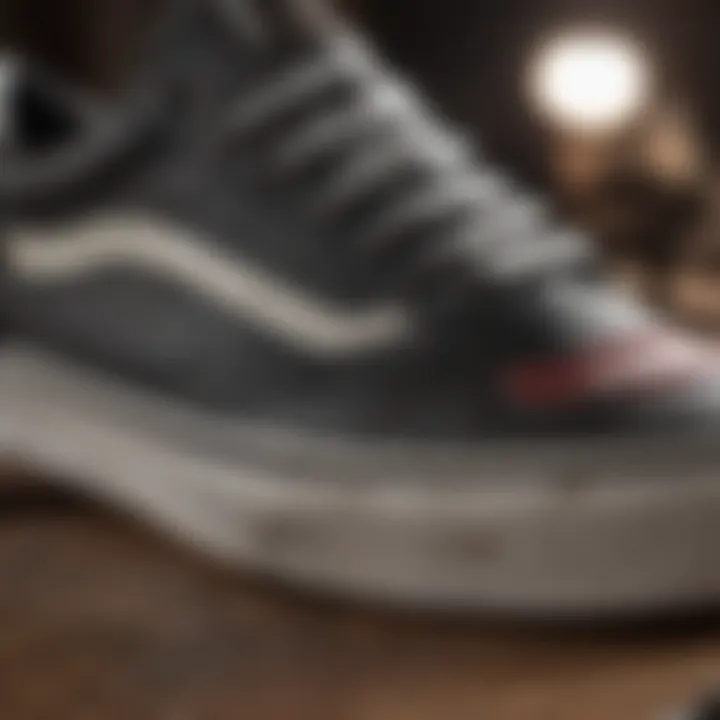 Close-Up of Vans MTE Shoe Technology