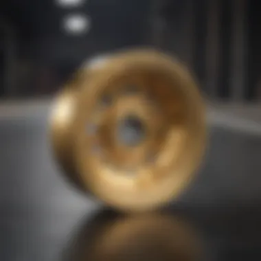 Innovative Gold Skateboard Wheel Material Composition