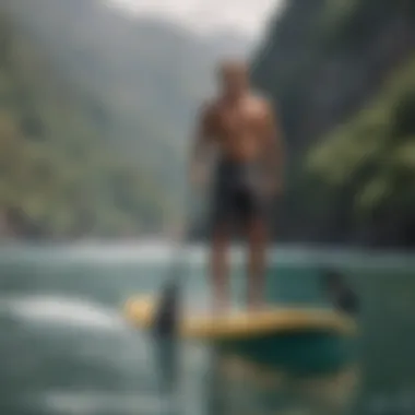 Innovative Design Elements of Laird Hamilton Paddle Board Laird Hamilton paddle board with innovative design details