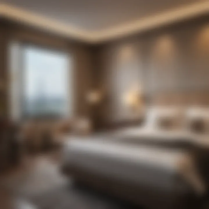 Modern Interior of a Luxury Hotel Room